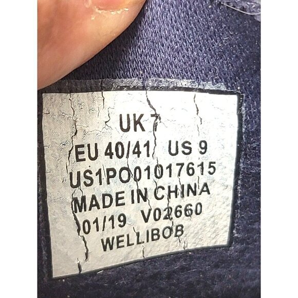 Joules Wellibob Womens Floral Stripe Ankle Rain Boots Size 9 Rubber & Textile - Picture 8 of 9